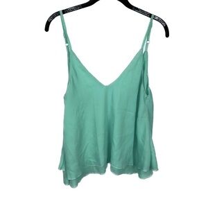 Tobi Tank Top V-Neck Adjustable Straps Low Cut Back Sleeveless Pullover Shirt